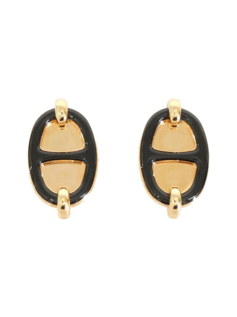 Hermes Mini Maillon Earrings